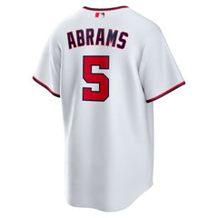 CJ Abrams Washington Nationals Youth Home Replica Player Jersey - White