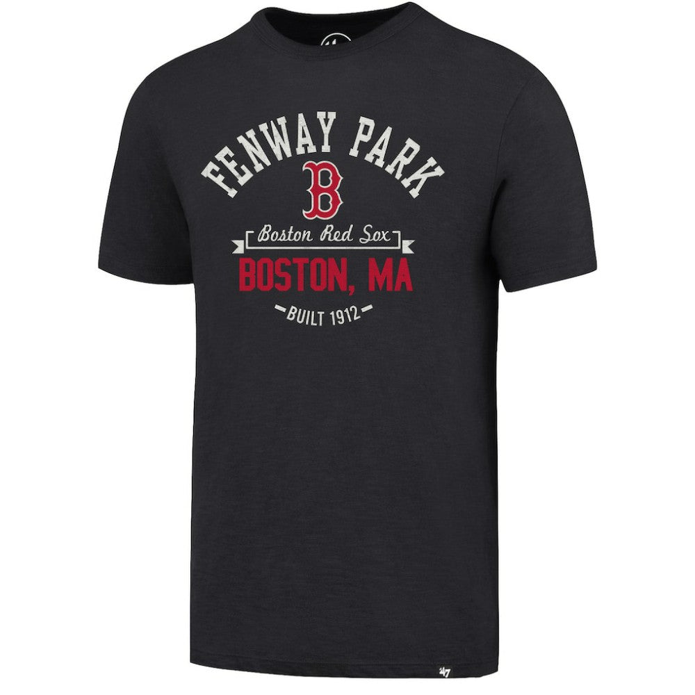 Boston Red Sox Fenway Park Outfield Scrum T-Shirt Gray | 47 brand
