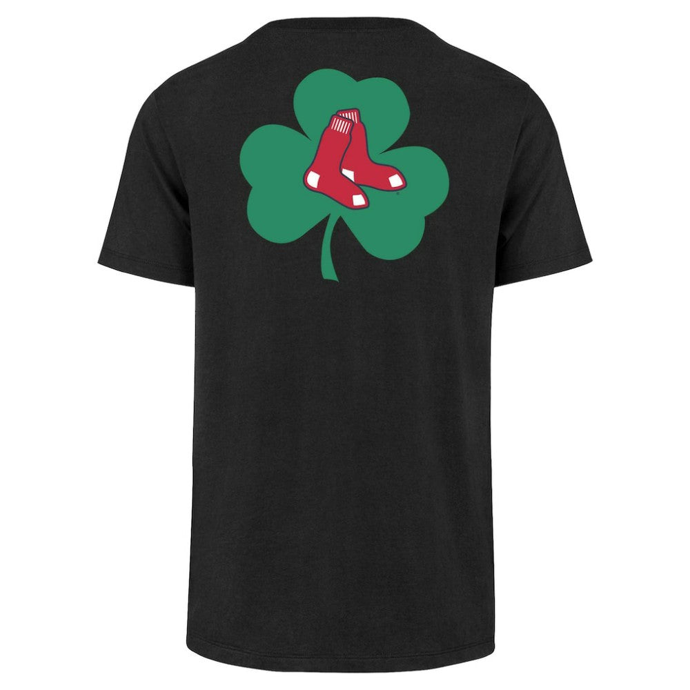 Boston Red Sox Two-Sided Shamrock T-Shirt Black | 47 brand