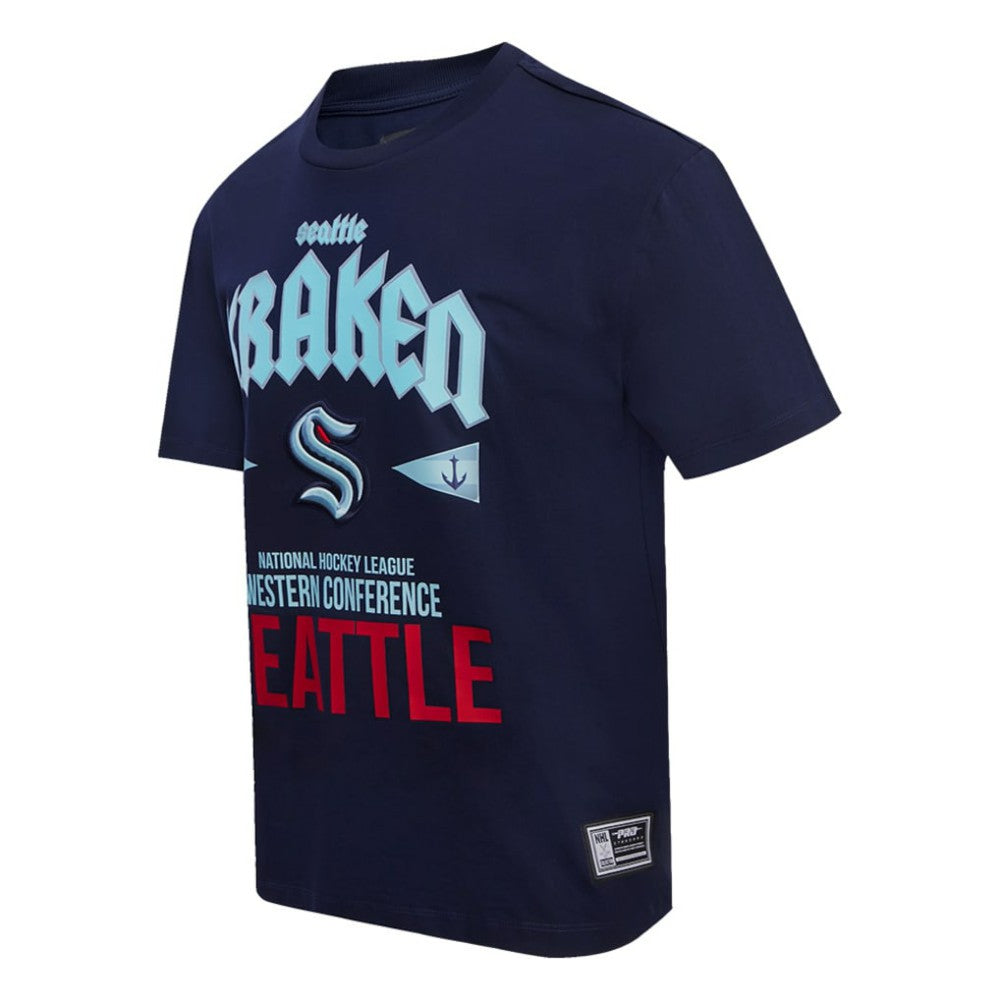 Seattle Kraken Pro Standard City Tour T-Shirt Deep Sea Blue