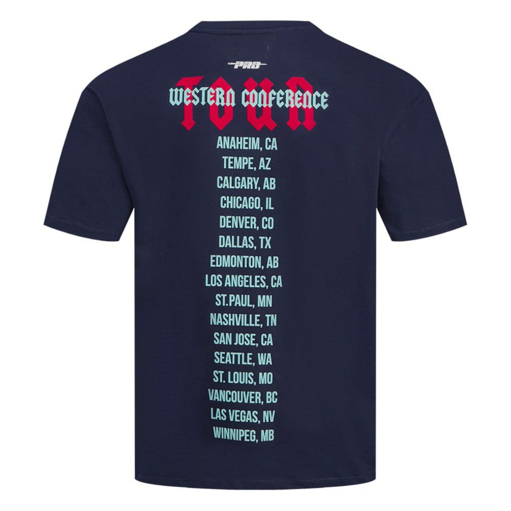 Seattle Kraken Pro Standard City Tour T-Shirt Deep Sea Blue