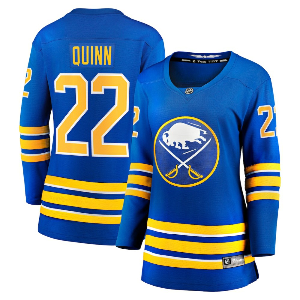 Jack Quinn Buffalo Sabres Fanatics Women's Home Breakaway Player Jersey Royal