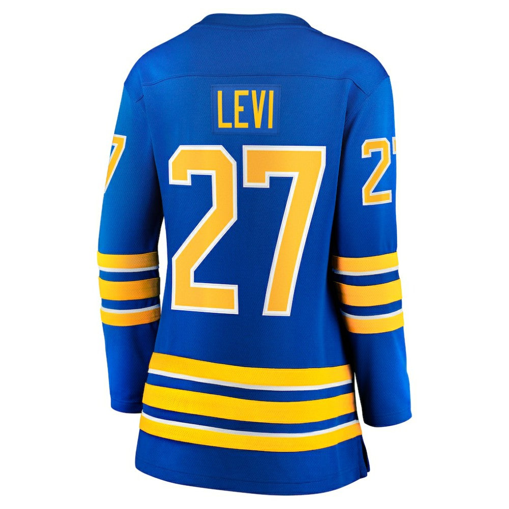 Devon Levi Buffalo Sabres Fanatics Women's Home Breakaway Player Jersey Royal