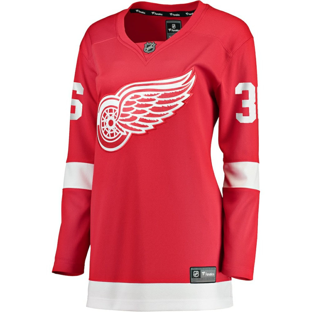 Christian Fischer Detroit Red Wings Fanatics Women's Home Breakaway Player Jersey Red