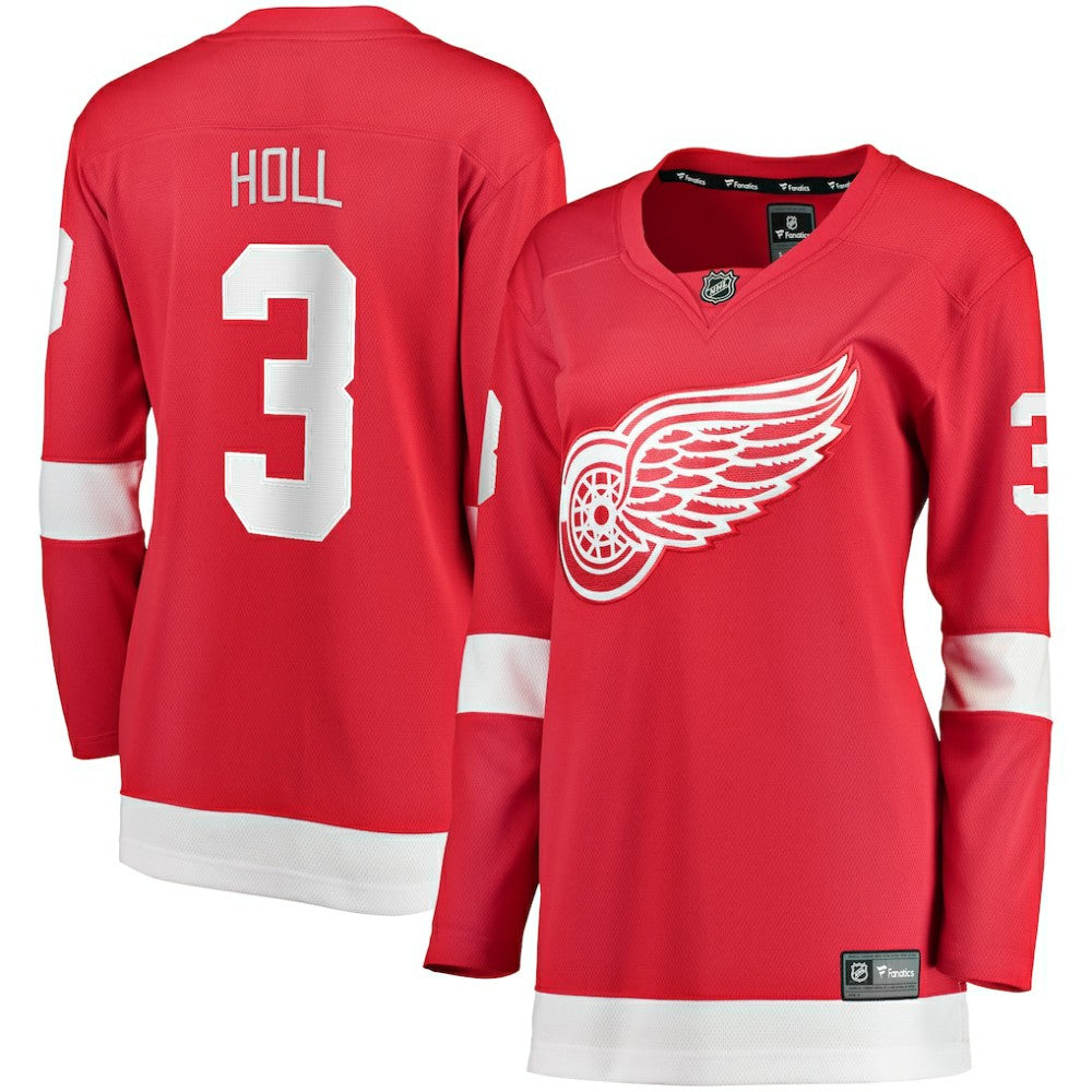 Justin Holl Detroit Red Wings Fanatics Women's Home Breakaway Player Jersey Red