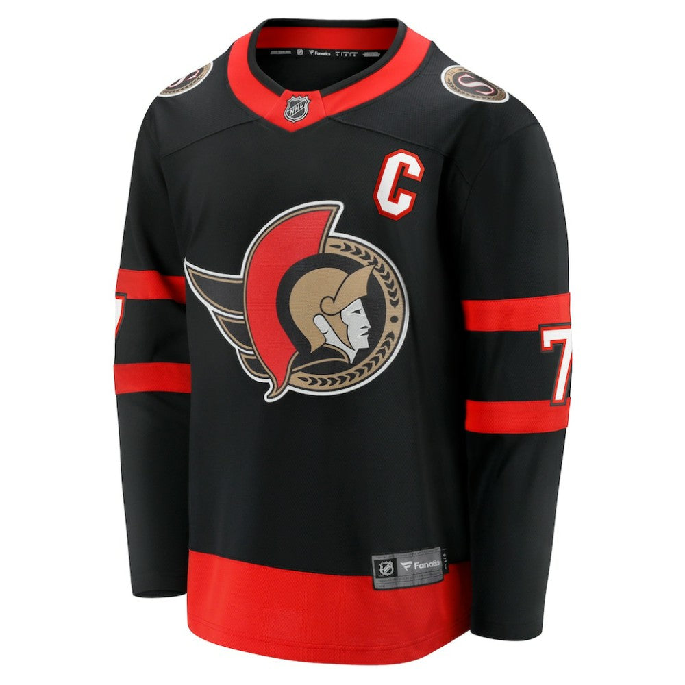 Brady Tkachuk Ottawa Senators Fanatics Home Breakaway Jersey Black