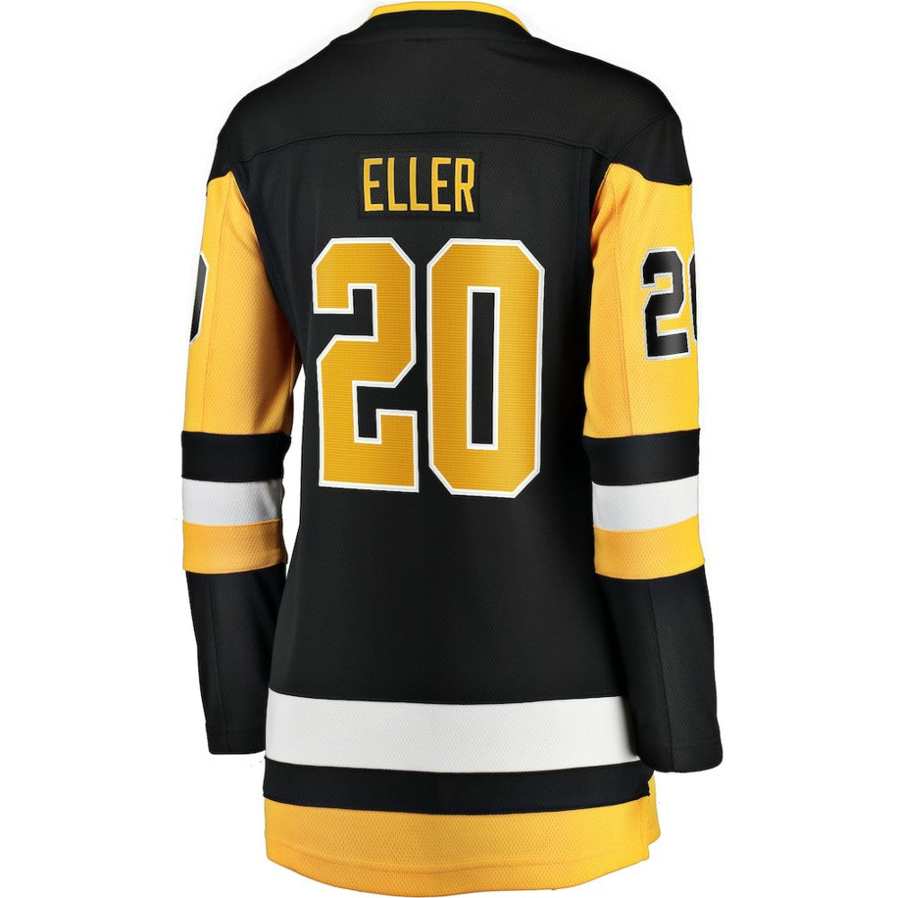 Lars Eller Pittsburgh Penguins Fanatics Women's Home Breakaway Player Jersey Black