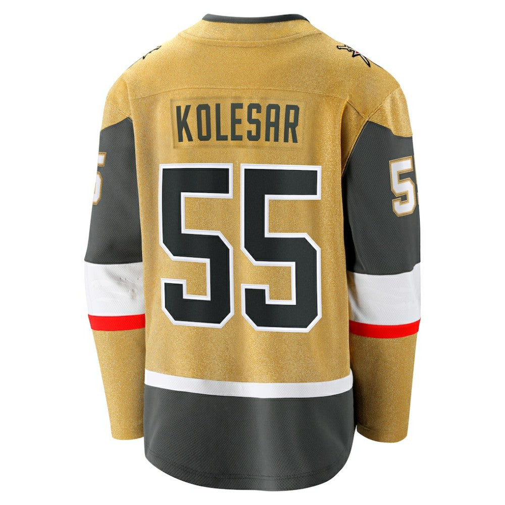 Keegan Kolesar Vegas Golden Knights Fanatics Home Breakaway Jersey Gold
