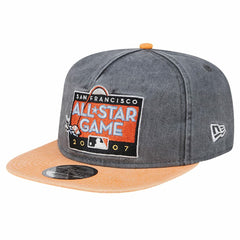 San Francisco Giants 2007 MLB All-Star Game Pigment Dye Golfer  Snapback Hat Black/Orange | New Era