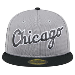 Chicago White Sox Pivot Mesh 59FIFTY Fitted Hat Gray | New Era