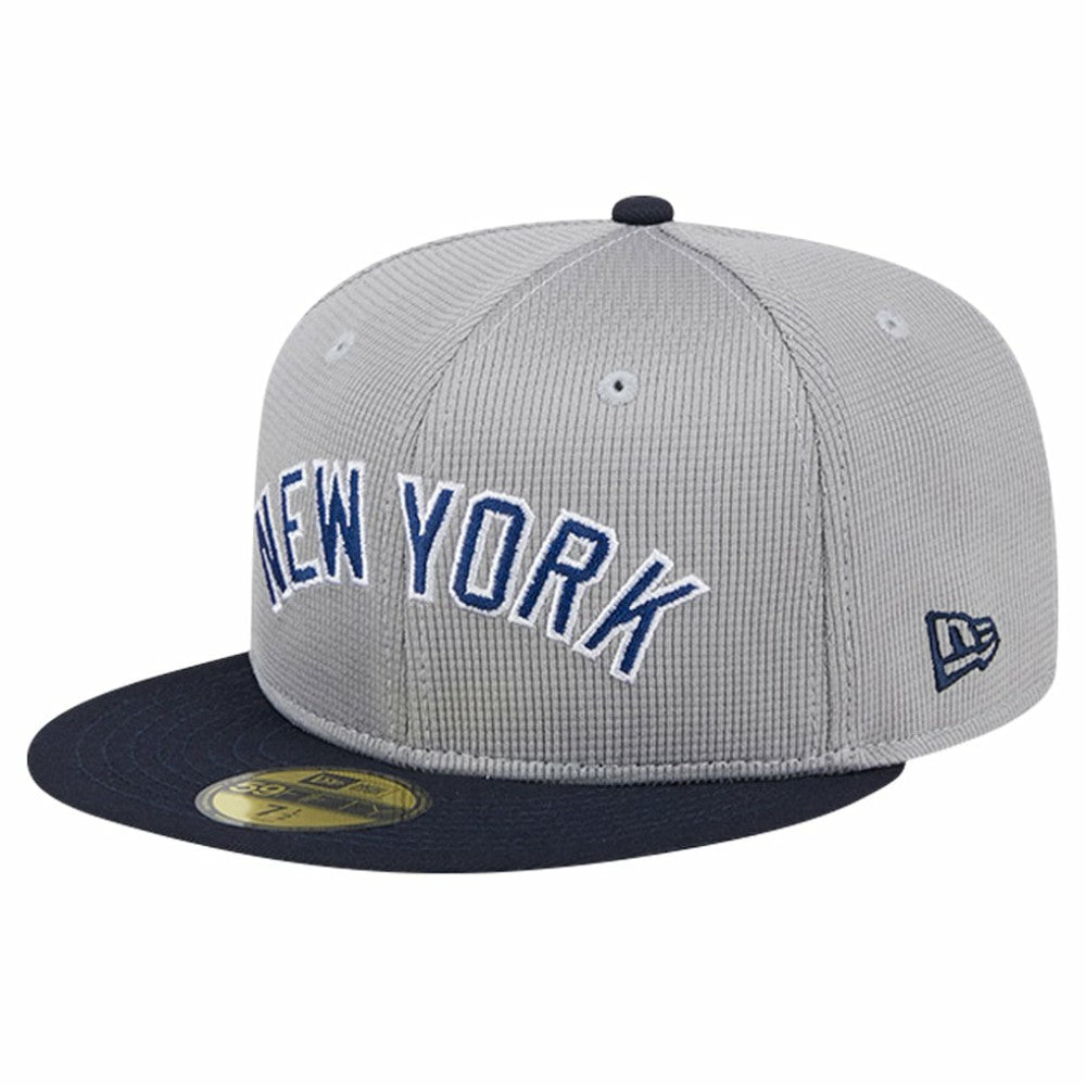 New York Yankees Pivot Mesh 59FIFTY Fitted Hat Gray | New Era
