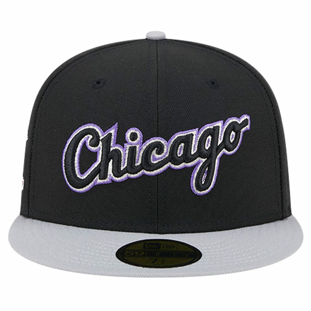 Chicago White Sox  Retro Spring Training 59FIFTY Fitted Hat Black | New Era
