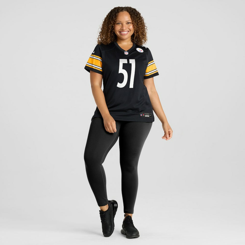 Nick Herbig Pittsburgh Steelers Women's Game Jersey - Black