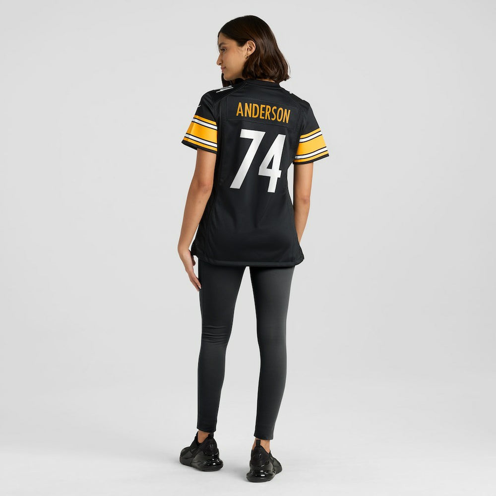 Spencer Anderson Pittsburgh Steelers Women's Game Jersey - Black