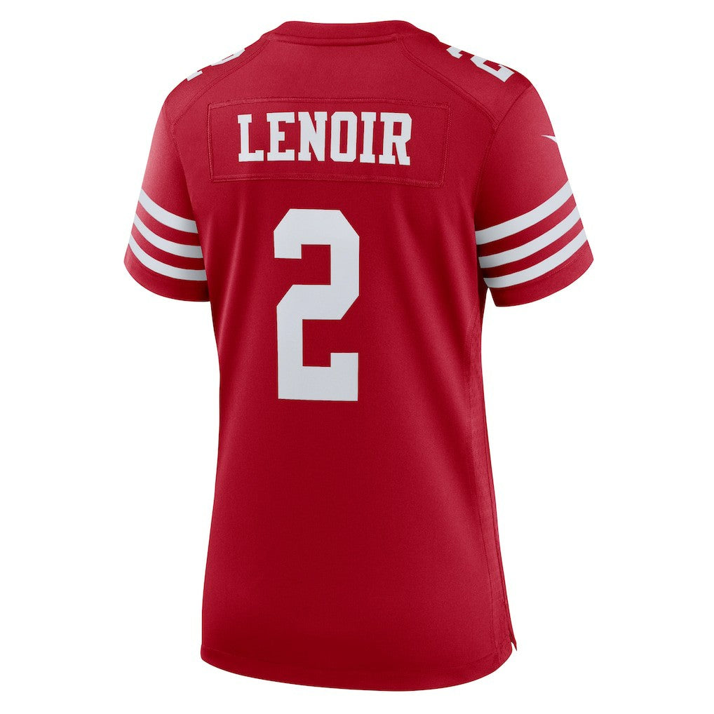 Deommodore Lenoir San Francisco 49ers Women's Game Jersey - Scarlet