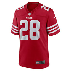Darrell Luter Jr. San Francisco 49ers Game Jersey - Scarlet