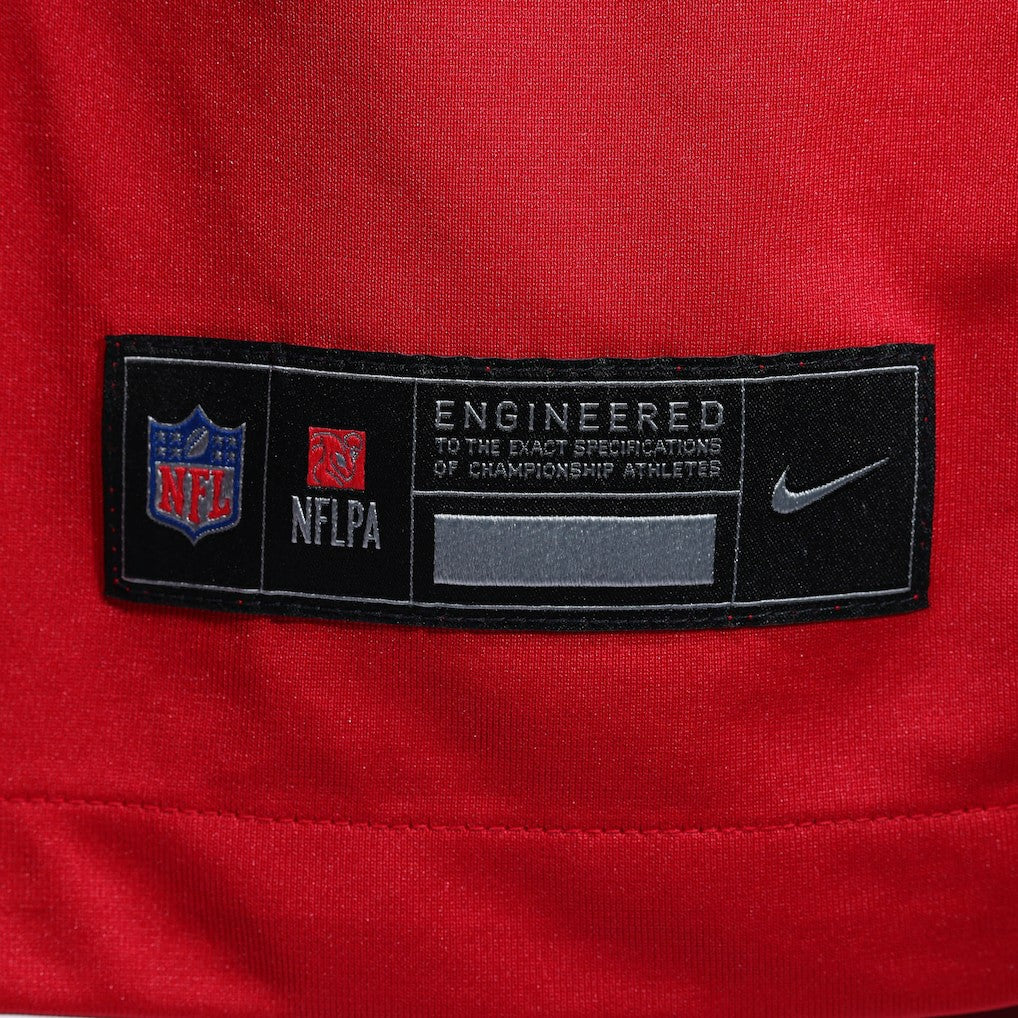 Darrell Luter Jr. San Francisco 49ers Game Jersey - Scarlet