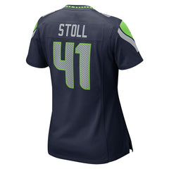 Chris Stoll Seattle Seahawks Women's Team Game Jersey - College College Navy
