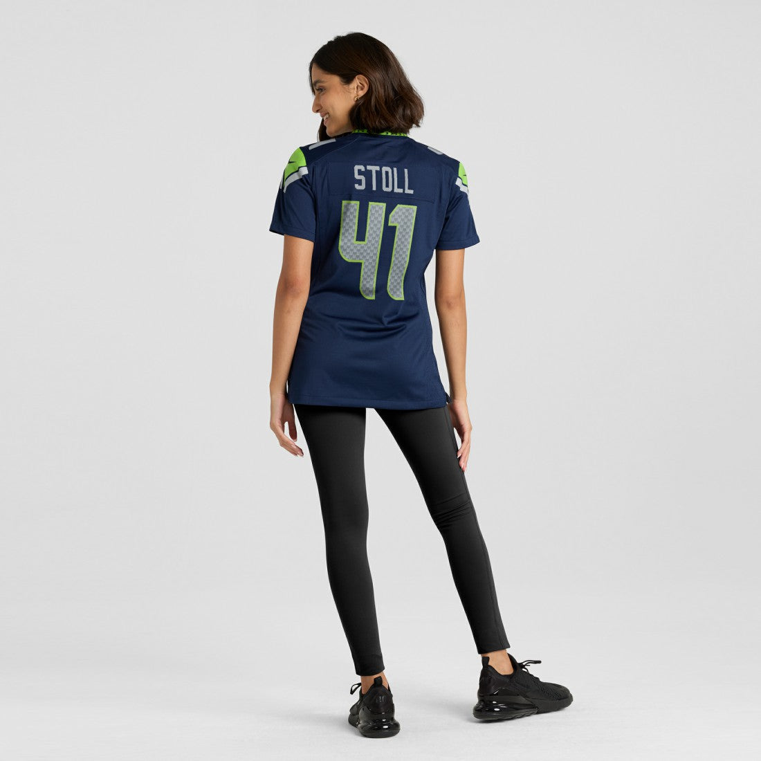 Chris Stoll Seattle Seahawks Women's Team Game Jersey - College College Navy