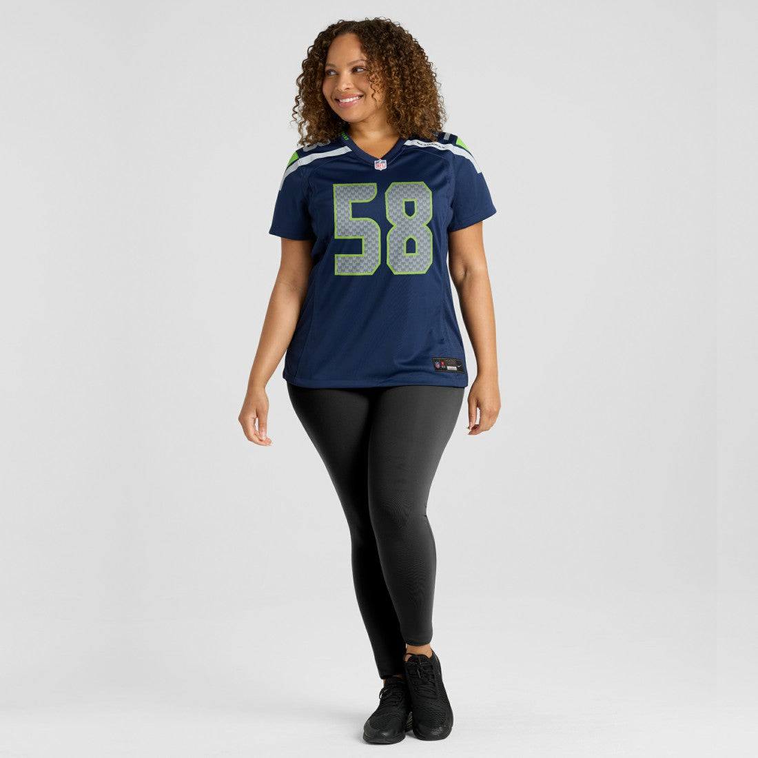 Derick Hall Seattle Seahawks Women's Team Game Jersey - College College Navy
