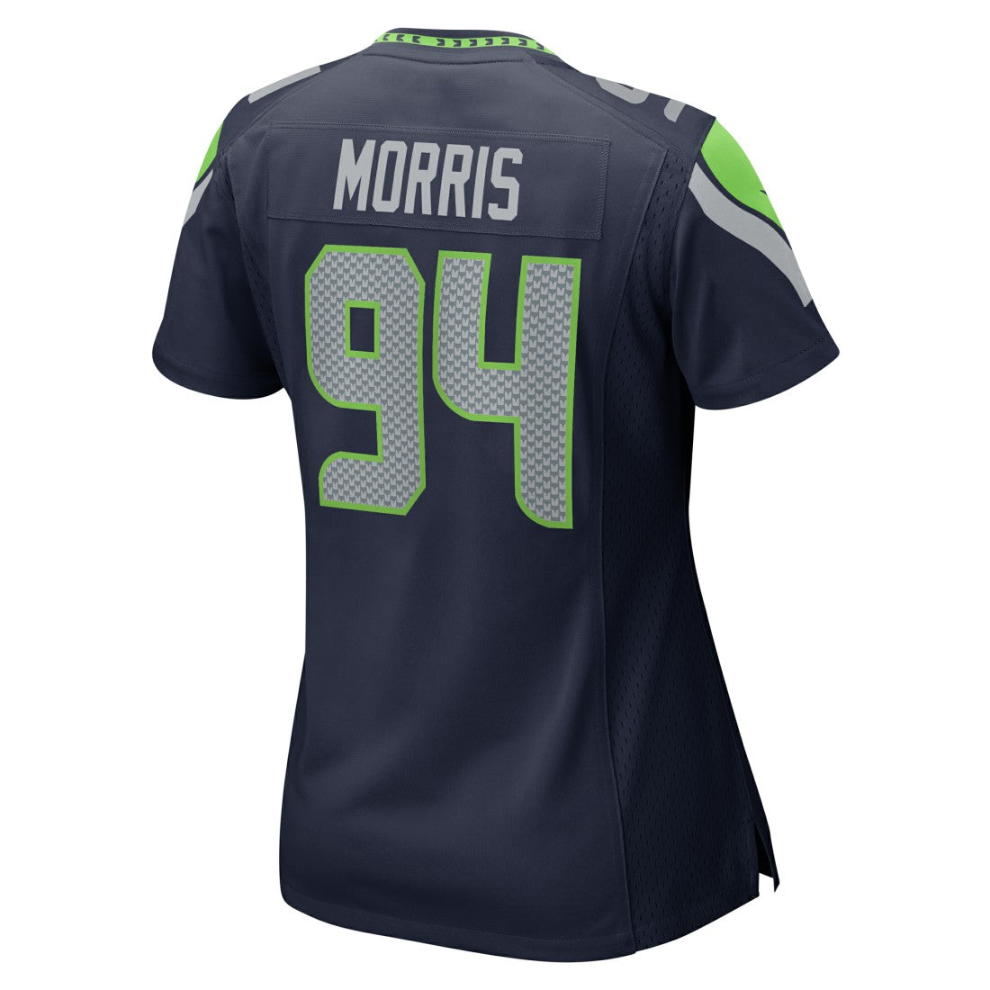 Mike Morris Seattle Seahawks Women's Team Game Jersey - College College Navy