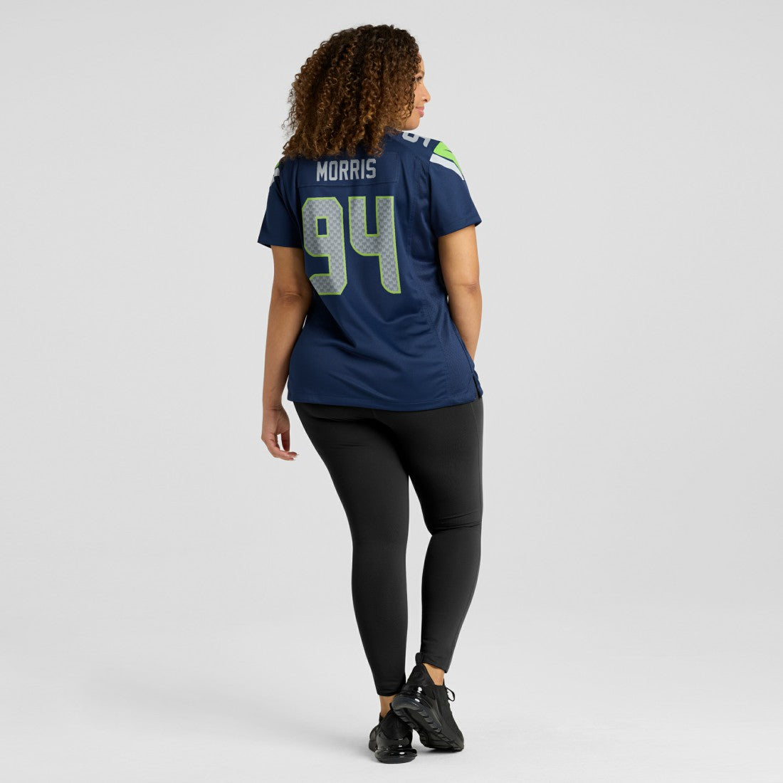 Mike Morris Seattle Seahawks Women's Team Game Jersey - College College Navy