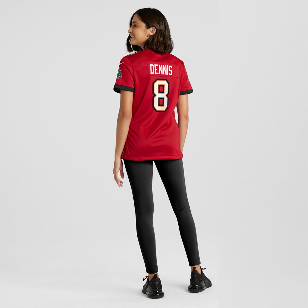 SirVocea Dennis Tampa Bay Buccaneers Women's Game Jersey - Red