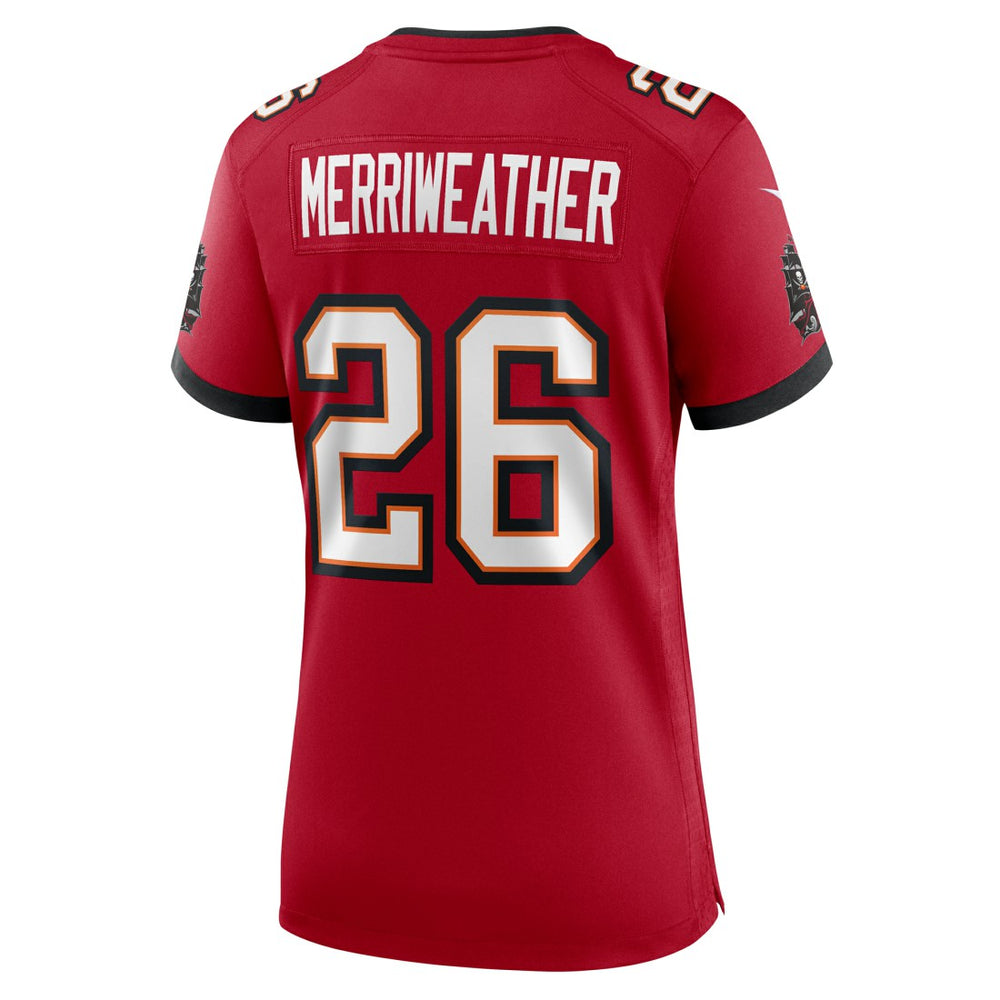 Kaevon Merriweather Tampa Bay Buccaneers Women's Game Jersey - Red