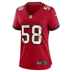 Markees Watts Tampa Bay Buccaneers Women's Game Jersey - Red