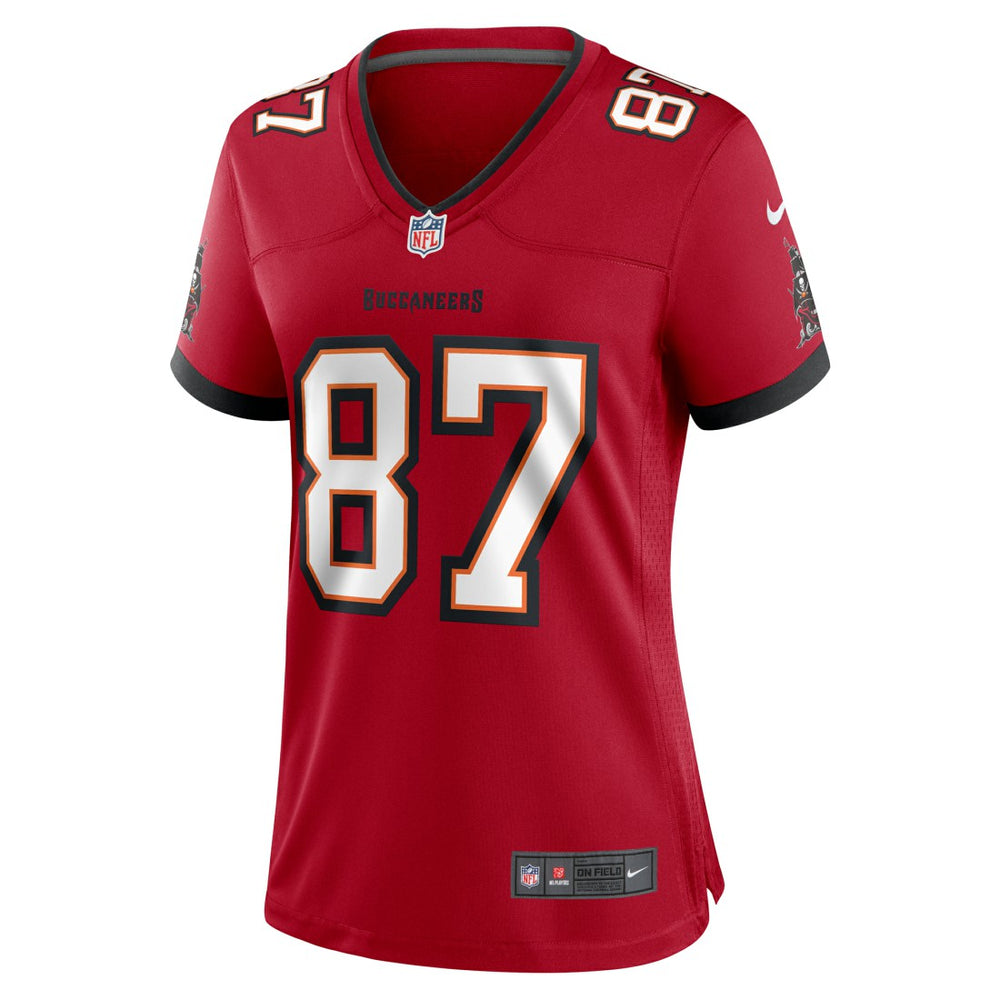 Payne Durham Tampa Bay Buccaneers Women's Game Jersey - Red