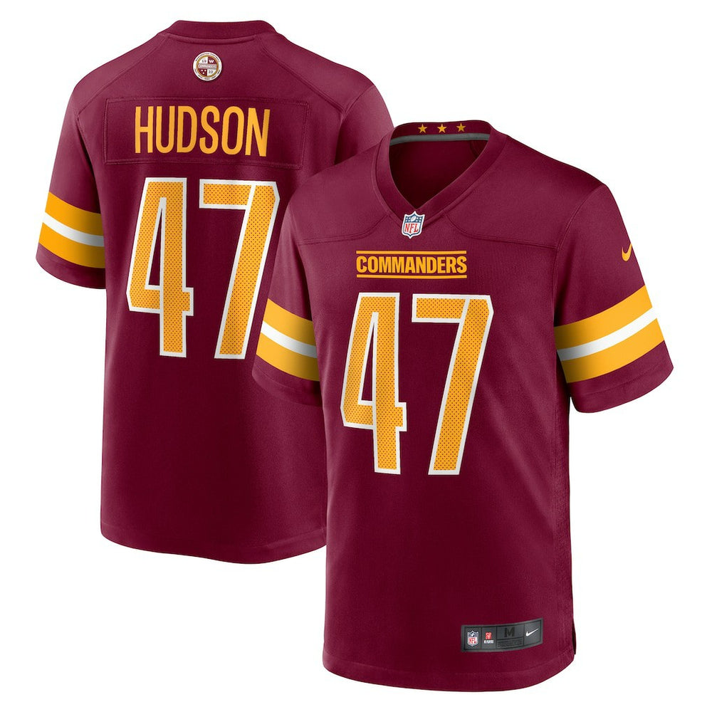 Khaleke Hudson Washington Commanders Game Jersey - Burgundy