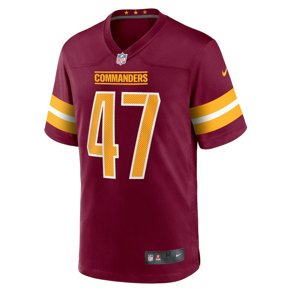 Khaleke Hudson Washington Commanders Game Jersey - Burgundy