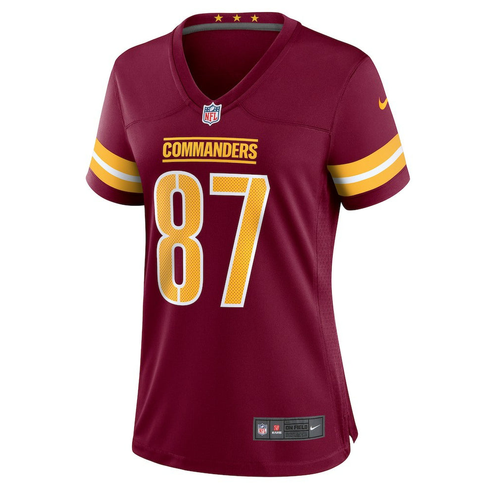 John Bates Washington Commanders Women's Game Jersey - Burgundy