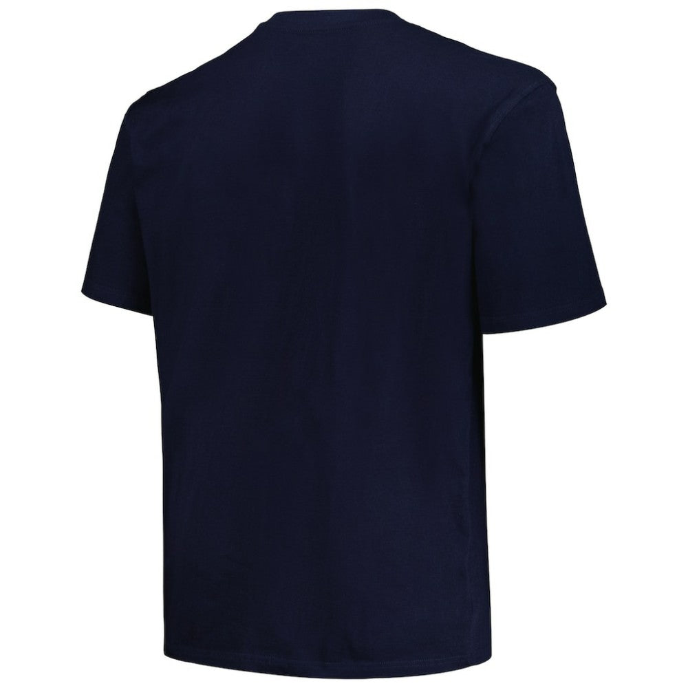 Seattle Kraken Profile Big & Tall Arch Over Logo T-Shirt Navy