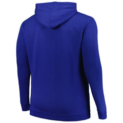 New York Rangers Profile Big & Tall Arch Over Logo Pullover Hoodie Blue