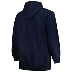 Seattle Kraken Profile Big & Tall Arch Over Logo Pullover Hoodie Deep Sea Blue
