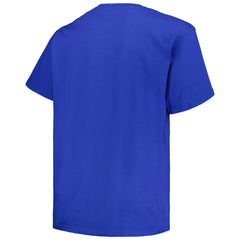 St. Louis Blues Profile Big & Tall Arch Over Logo T-Shirt Blue