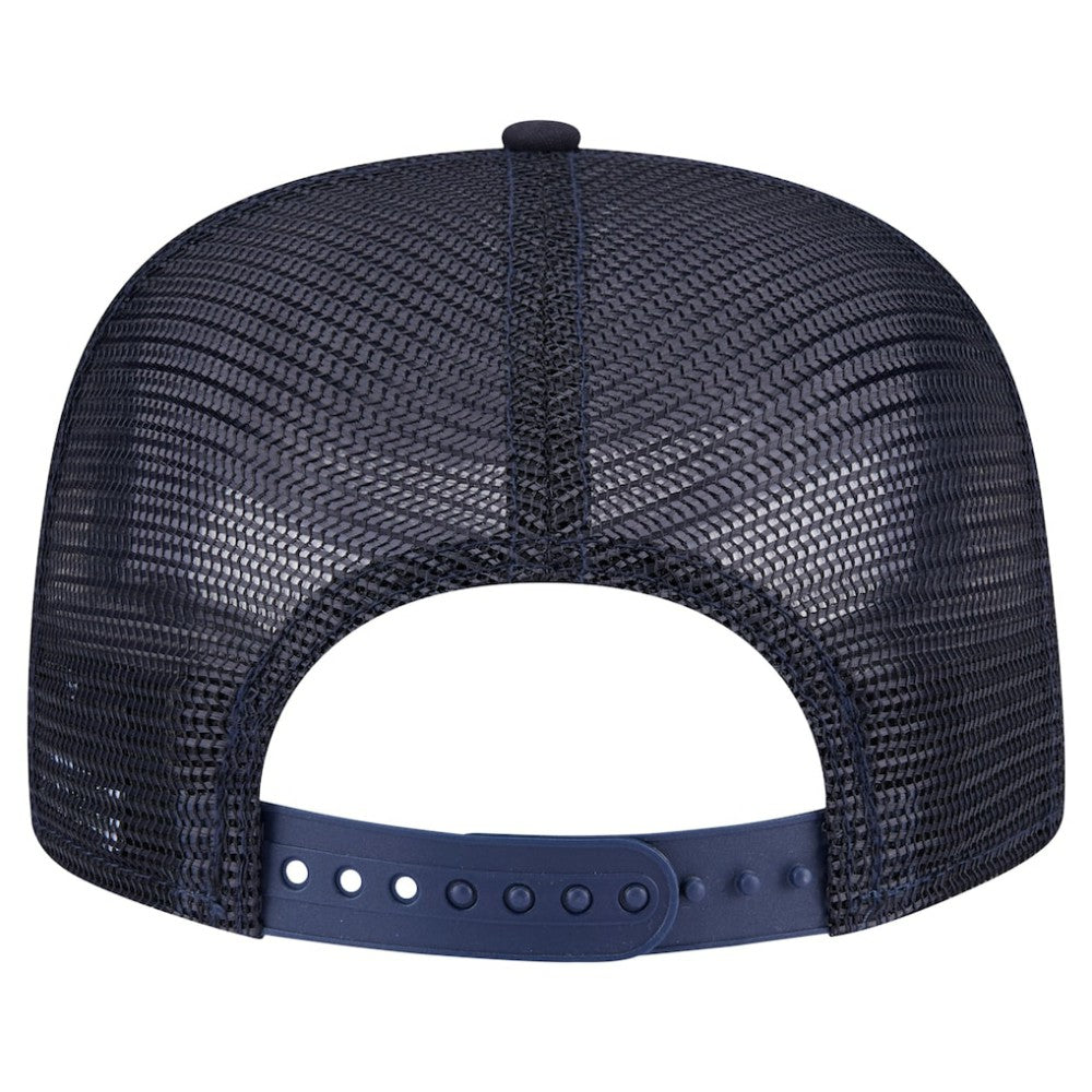 Boston Red Sox Seeing Diamonds A-Frame Trucker 9FIFTY Snapback Hat Navy | New Era