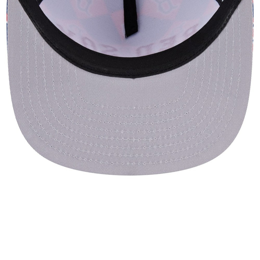 Boston Red Sox Seeing Diamonds A-Frame Trucker 9FIFTY Snapback Hat Navy | New Era