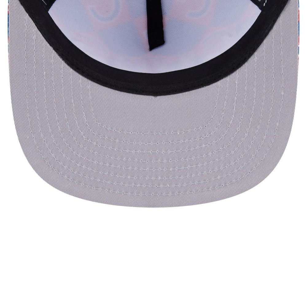 Chicago Cubs Seeing Diamonds A-Frame Trucker 9FIFTY Snapback Hat Royal | New Era