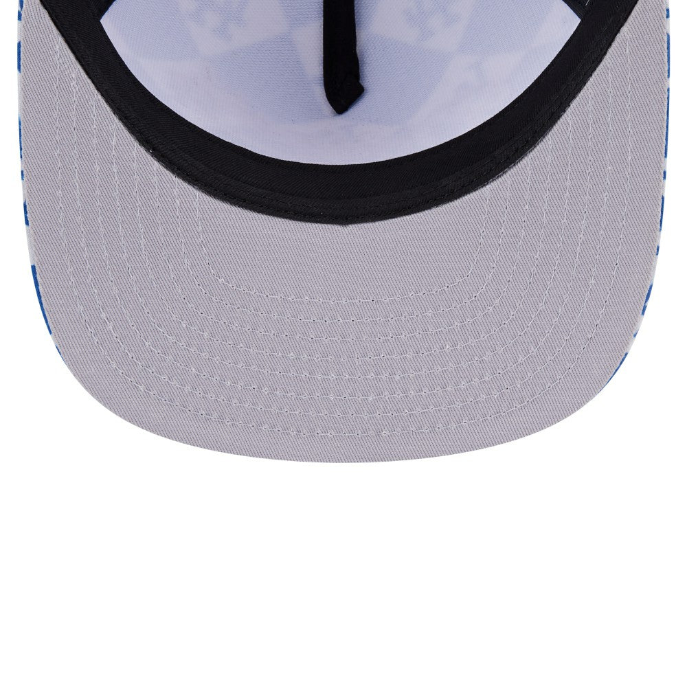 Los Angeles Dodgers Seeing Diamonds A-Frame Trucker 9FIFTY Snapback Hat Royal | New Era