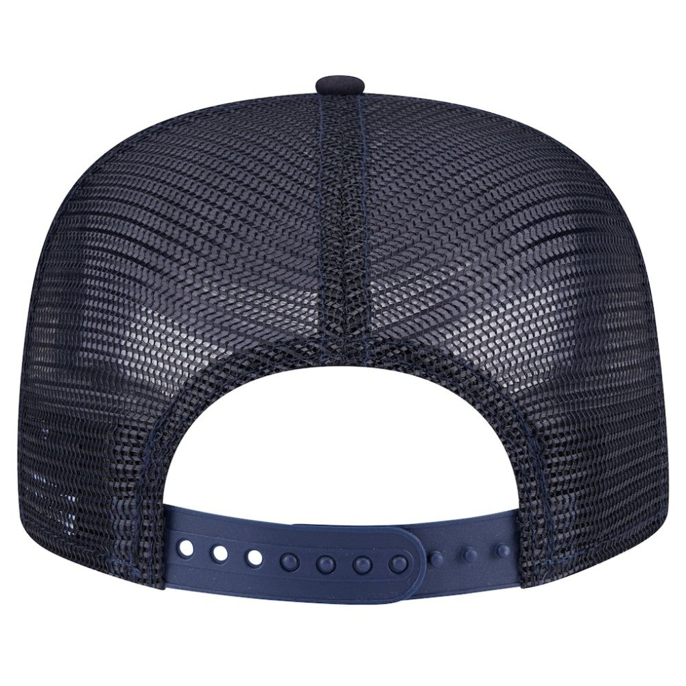 New York Yankees Seeing Diamonds A-Frame Trucker 9FIFTY Snapback Hat Navy | New Era