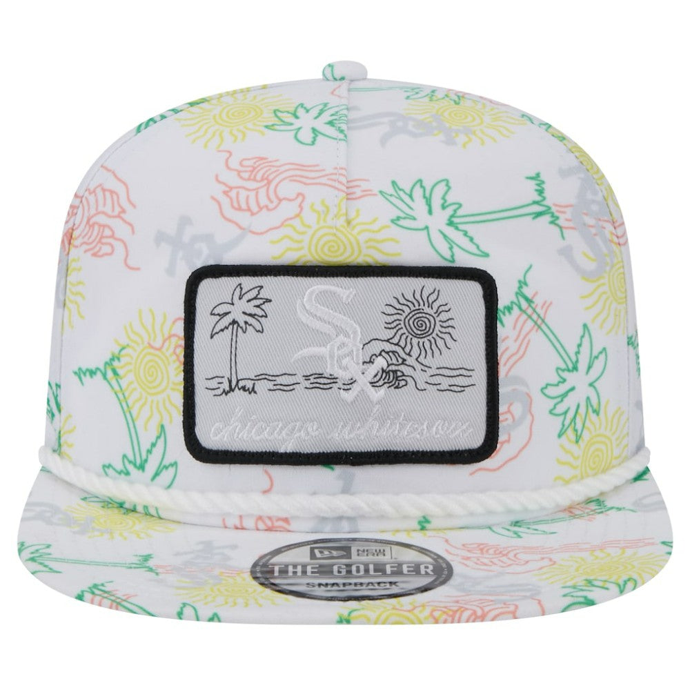Chicago White Sox Islander Golfer Snapback Hat White | New Era