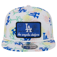 Los Angeles Dodgers Islander Golfer Snapback Hat White | New Era