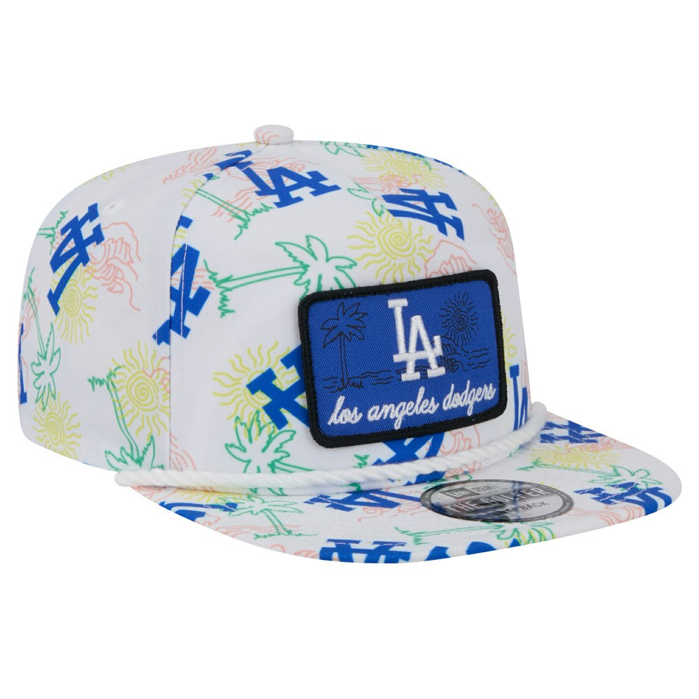 Los Angeles Dodgers Islander Golfer Snapback Hat White | New Era
