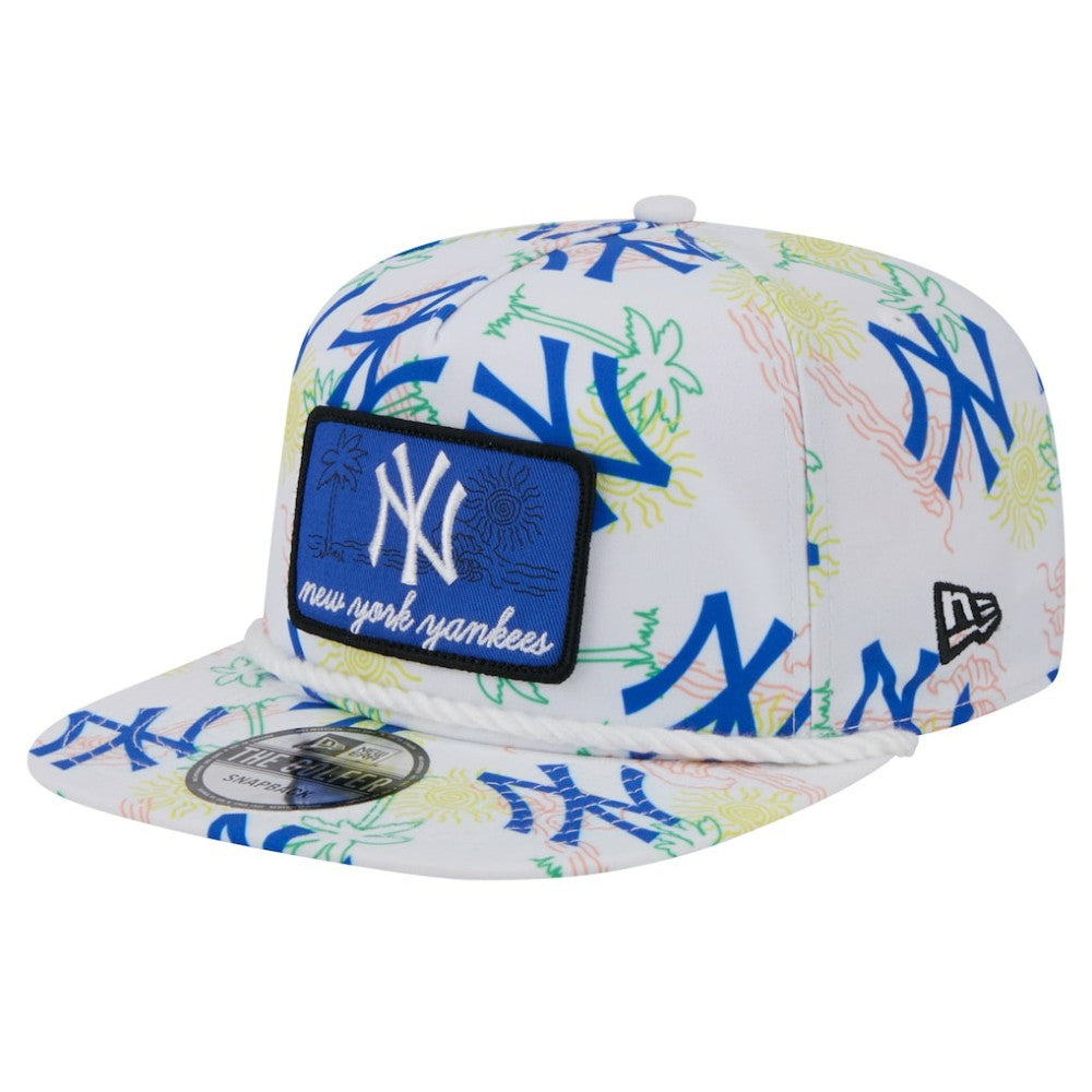 New York Yankees Islander Golfer Snapback Hat White | New Era