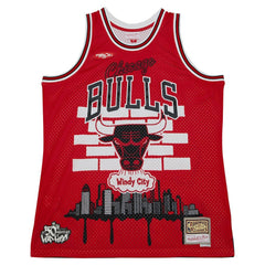 Chicago Bulls x Tats Cru Hardwood Classics Fashion Jersey sale - Red