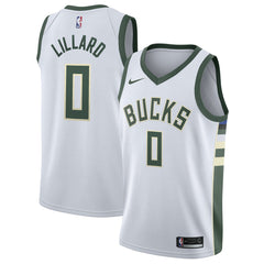 Damian Lillard Milwaukee Bucks Unisex Swingman Player Jersey - Association Edition - White