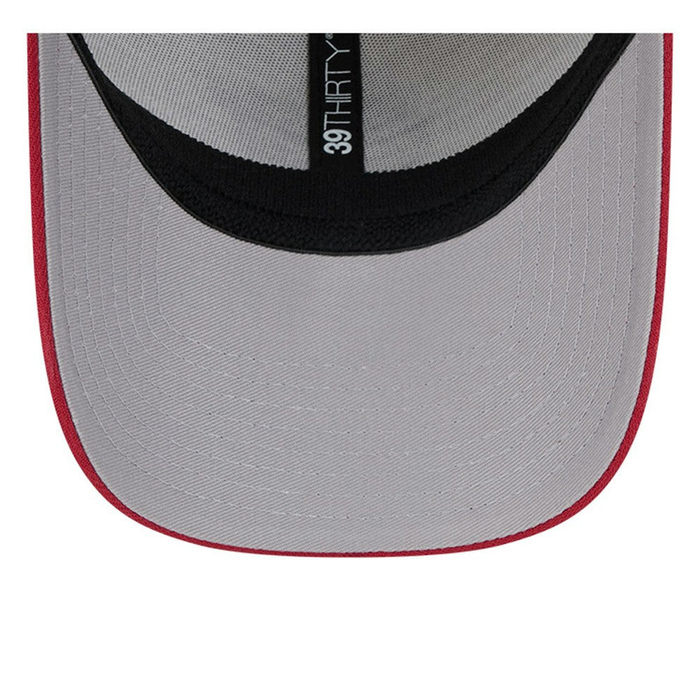 Miami Marlins 2024 Fourth of July 39THIRTY Flex Hat Khaki/Red | New Era
