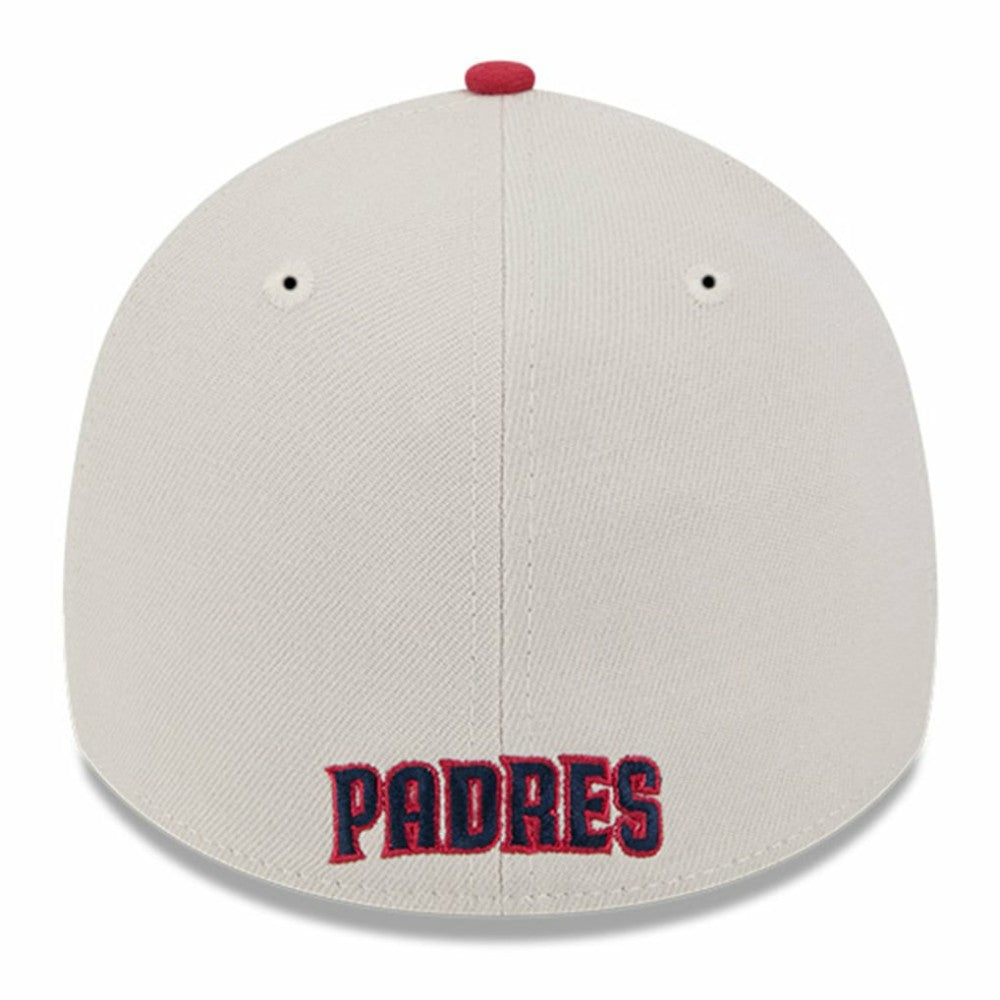 San Diego Padres 2024 Fourth of July 39THIRTY Flex Hat Khaki/Red | New Era